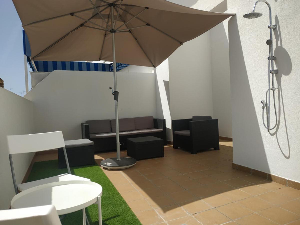 Apartamento ÁTICO EN EL CENTRO, terraza 20 m2, garaje, Wi-Fi, AC Sanlúcar de Barrameda Exterior foto